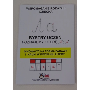 Bystry uczeń. Poznajemy literę 